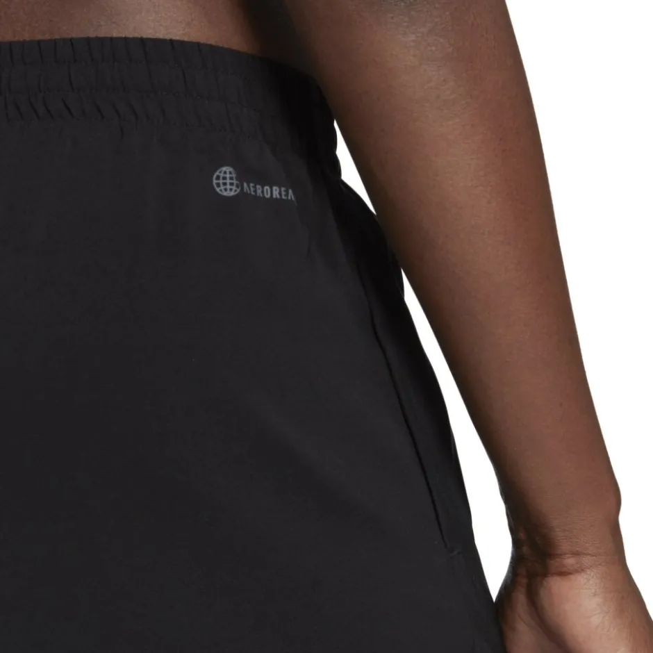 Broeken < adidas AEROREADY Made for Training Minima 2-In-1 Shorts Dames - zwart/wit HN1044