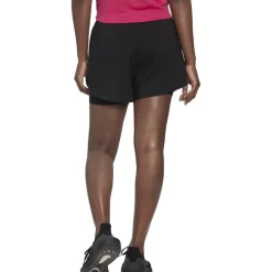 Broeken < adidas AEROREADY Made for Training Minima 2-In-1 Shorts Dames - zwart/wit HN1044