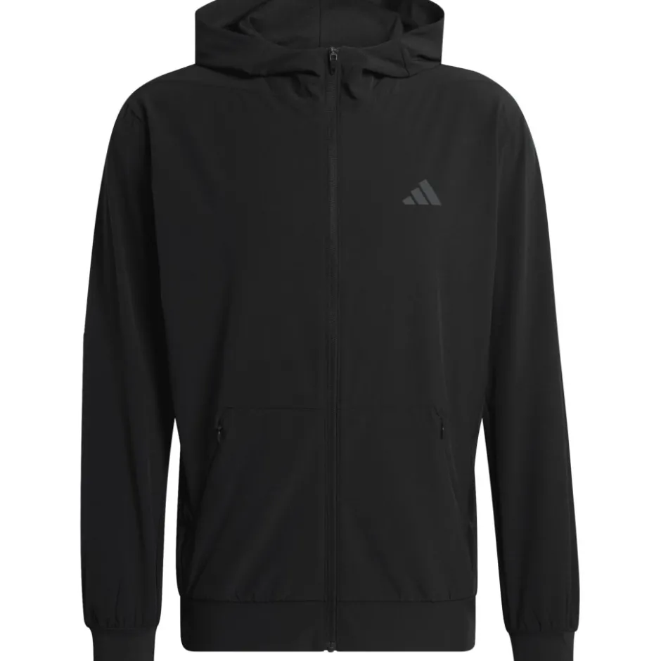 T-Shirts & Tops < adidas Deigned for Training Hybrid Ja et capuchon Heren - back KA4821
