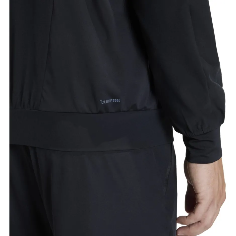 T-Shirts & Tops < adidas Deigned for Training Hybrid Ja et capuchon Heren - back KA4821