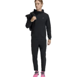 T-Shirts & Tops < adidas Deigned for Training Hybrid Ja et capuchon Heren - back KA4821