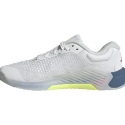 Fitness Schoenen|Schoenen < adidas Dropset 4 Power Trainer Fitnessschoenen Dames - cloud white/halo silver/dusky ink JR4663