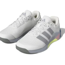 Fitness Schoenen|Schoenen < adidas Dropset 4 Power Trainer Fitnessschoenen Dames - cloud white/halo silver/dusky ink JR4663