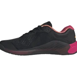 Fitness Schoenen|Schoenen < adidas Dropset 4 Power Trainer Fitnessschoenen Heren - core black/iron metal/shock pink JR79