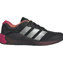 Fitness Schoenen|Schoenen < adidas Dropset 4 Power Trainer Fitnessschoenen Heren - core black/iron metal/shock pink JR79
