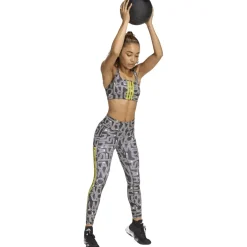 adidas Farm Sport Beha Dames - black/crystal linen/unity lime KD4614
