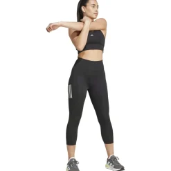 adidas Own The Run 3/4 Hardloop-Leggings Dames - zwart IS9918