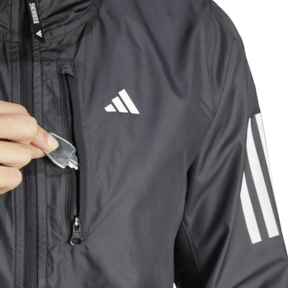 Jassen & Vesten < adidas Own the Run Hardloopjas Dames - zwart IN1576