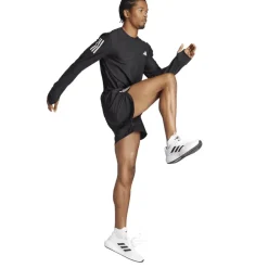 T-Shirts En Tops < adidas Own the Run hirt met lange mouwen Heren - zwart IN1486