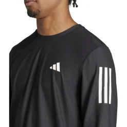 T-Shirts En Tops < adidas Own the Run hirt met lange mouwen Heren - zwart IN1486