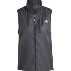 Jassen & Vesten < adidas Own the Run Windvest Dames - zwart IK7446