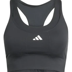 adidas Run Pocket Sportbeha met medium ondersteuning Dames - Cup Maat A/B - black JI5973