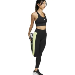 adidas Run Pocket Sportbeha met medium ondersteuning Dames - Cup Maat A/B - black JI5973