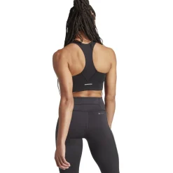adidas Run Pocket Sportbeha met medium ondersteuning Dames - Cup Maat C-D - zwart IX1553