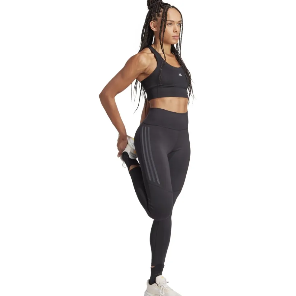 adidas Run Pocket Sportbeha met medium ondersteuning Dames - Cup Maat C-D - zwart IX1553