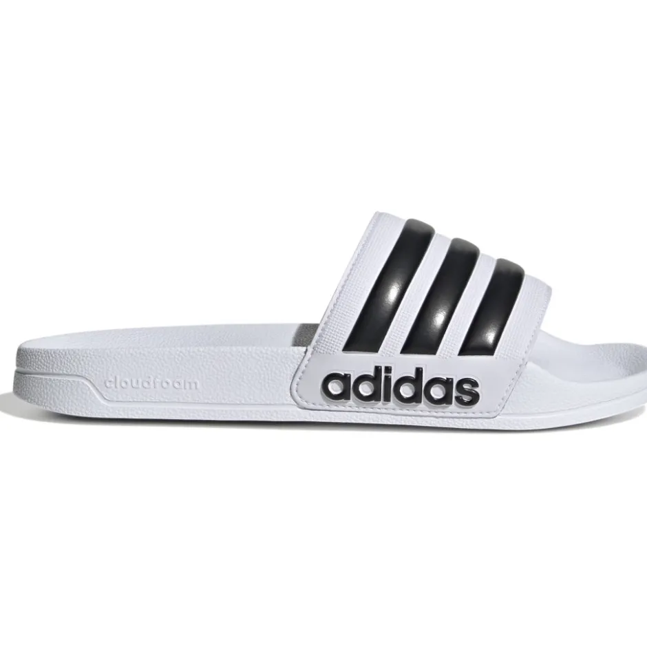 Zwemschoenen|Zwemschoenen < adidas Shower Adilette Badslippers - footwear white/core black/footwear white GZ5921