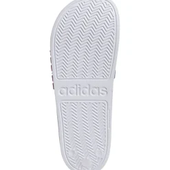 adidas Shower Adilette Badslippers - cloud white/royal blue/pure ruby IH9028