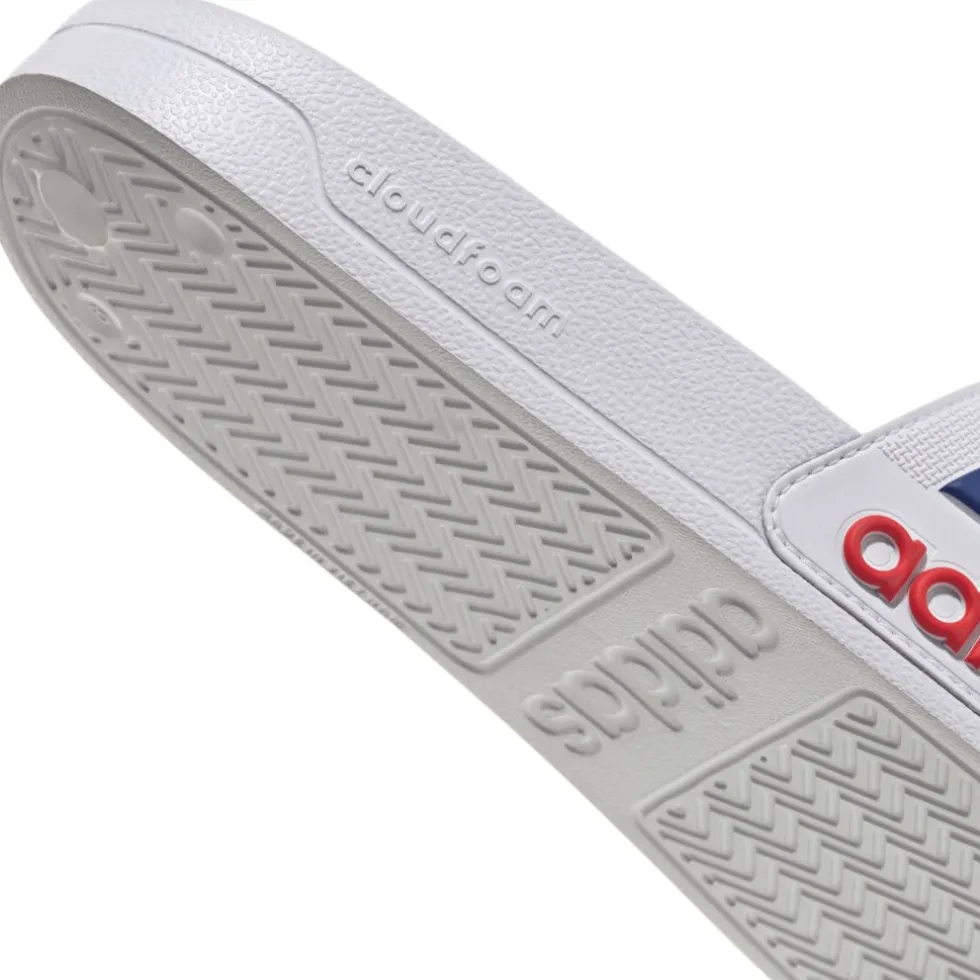 adidas Shower Adilette Badslippers - cloud white/royal blue/pure ruby IH9028