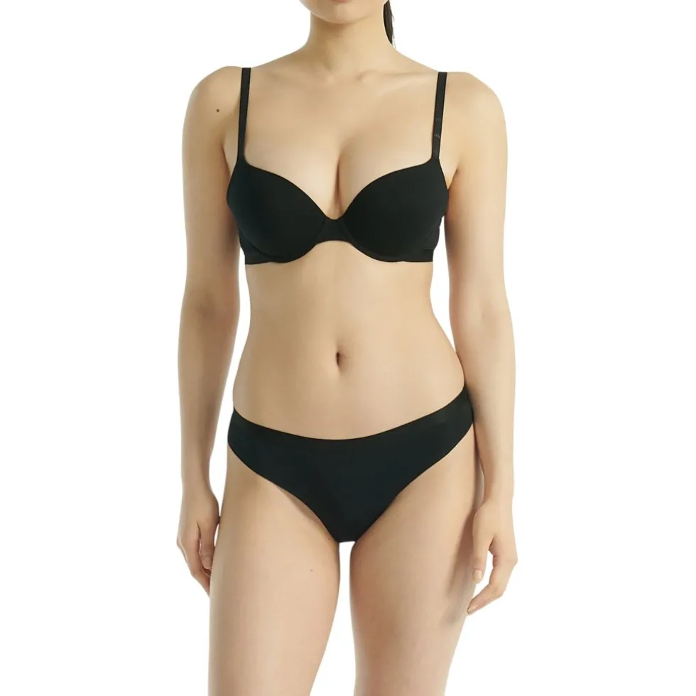 adidas Sports Underwear Active Essentials Cotton Low Rise Tanga Dames - set van 3 - black