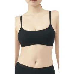 adidas Sports Underwear Active Essentials Cotton Scoop Bralette BH Dames - black