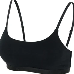 adidas Sports Underwear Active Essentials Cotton Scoop Bralette BH Dames - black