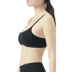 adidas Sports Underwear Active Essentials Cotton Scoop Bralette BH Dames - black