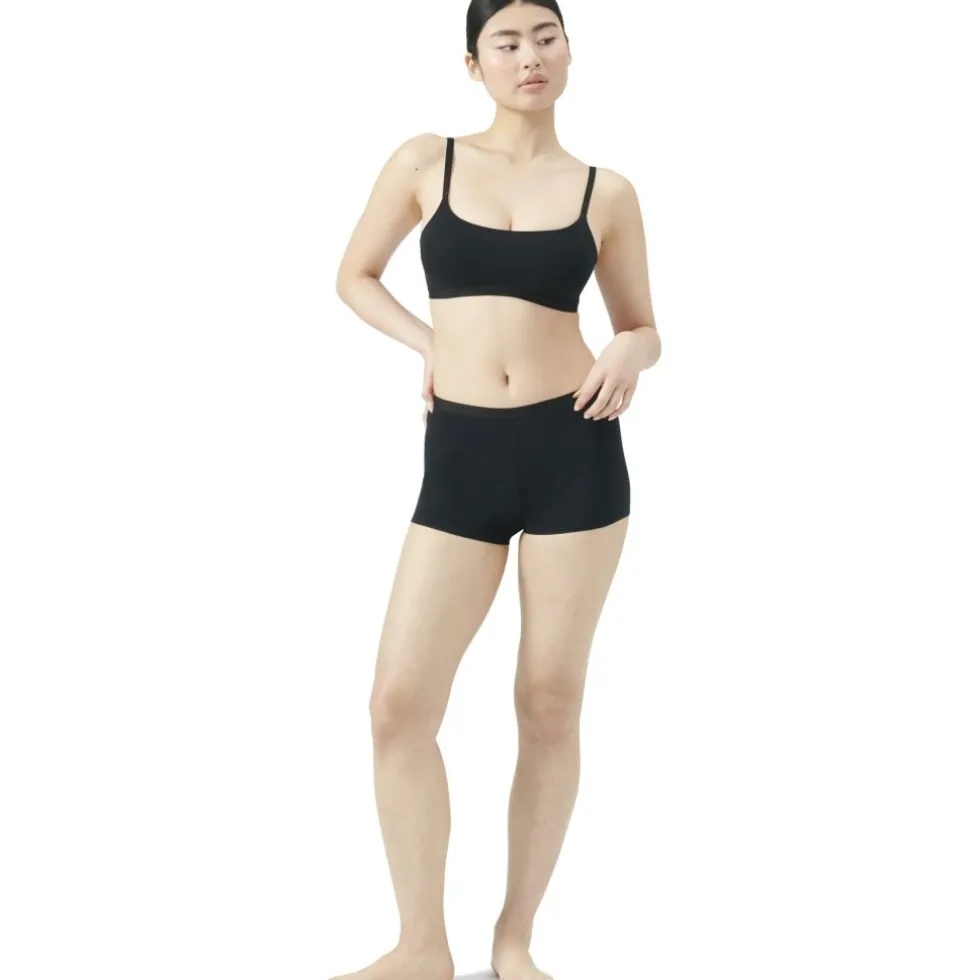 adidas Sports Underwear Active Essentials Cotton Scoop Bralette BH Dames - black