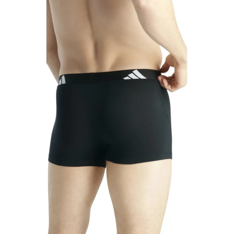 adidas Sports Underwear Active Flex Cotton Boxershorts Heren - Set van 3 - 000 black