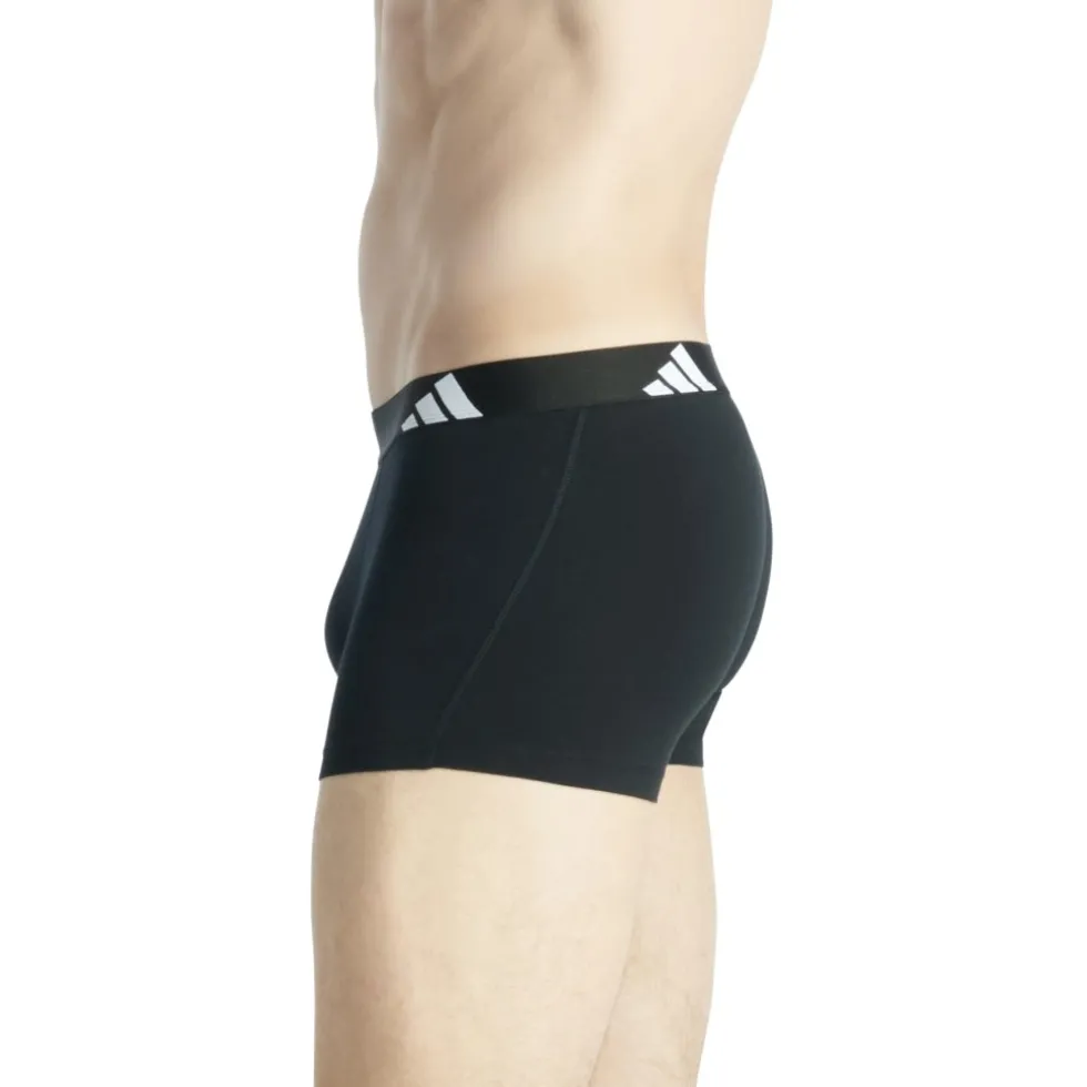 adidas Sports Underwear Active Flex Cotton Boxershorts Heren - Set van 3 - 000 black