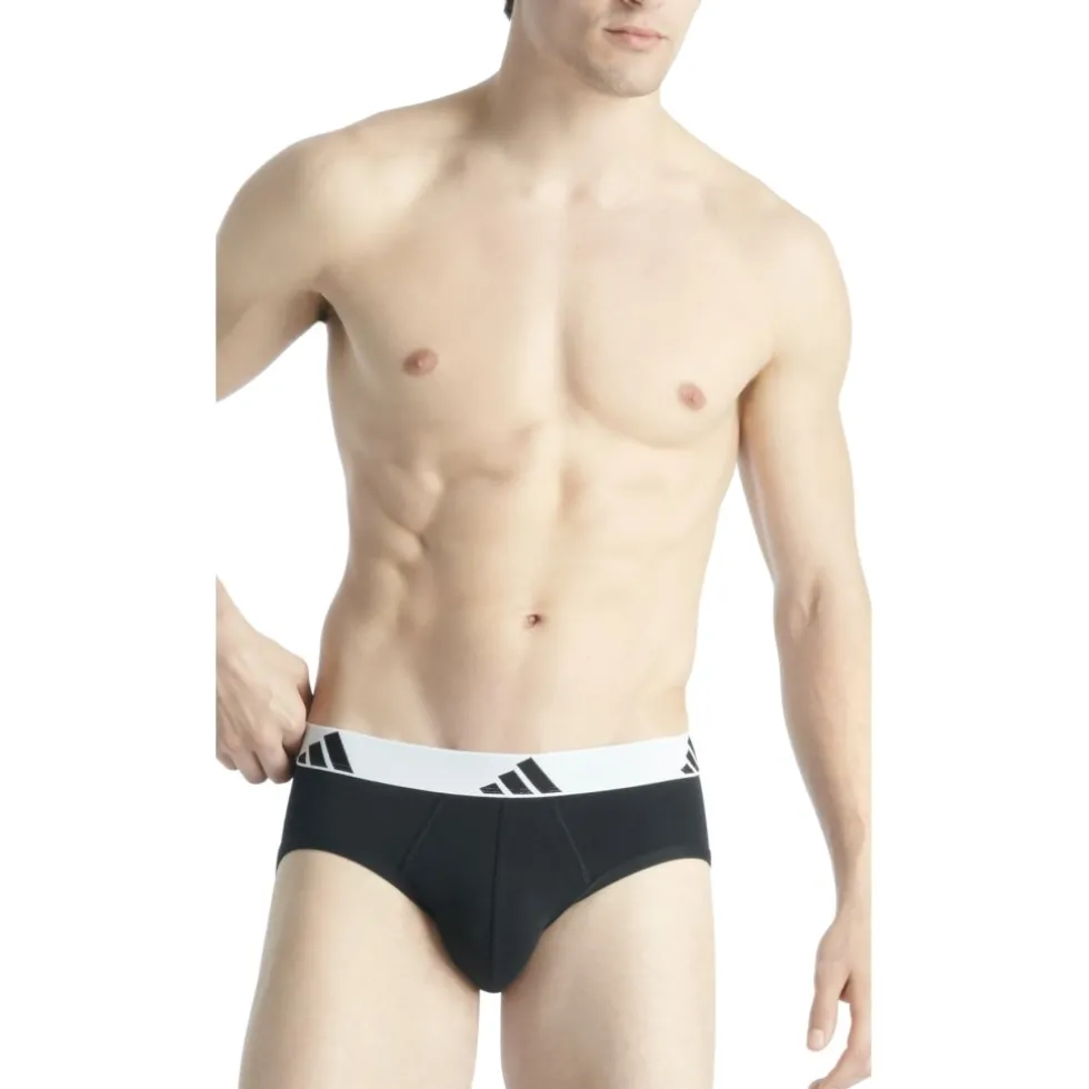 adidas Sports Underwear Active Flex Cotton Slip Heren - Set van 3 - 006 black - 2025
