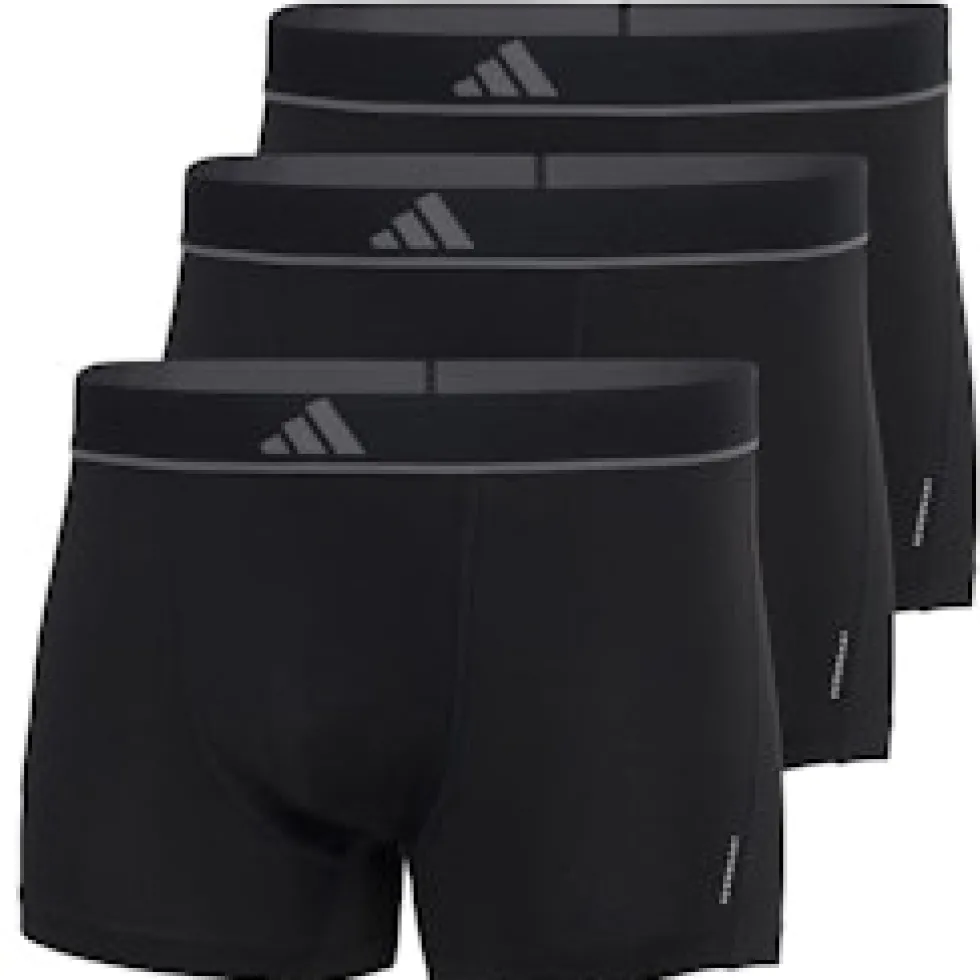 adidas Sports Underwear Active Micro Flex Eco Boxershorts heren - 3-pack - 000 black