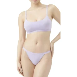adidas Sports Underwear Active Essentials Cotton Scoop Bralette BH Dames - 853 powder plum