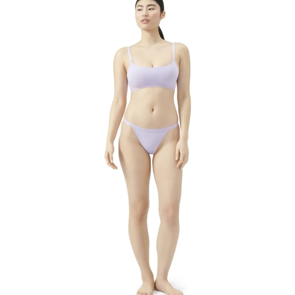 adidas Sports Underwear Active Essentials Cotton Scoop Bralette BH Dames - 853 powder plum