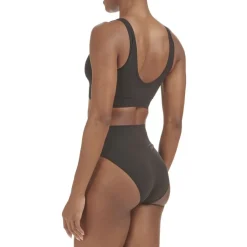 Sport Bh'S|Ondergoed < adidas Sports Underwear Seamless Scoop Lounge BH Dames - 000-zwart