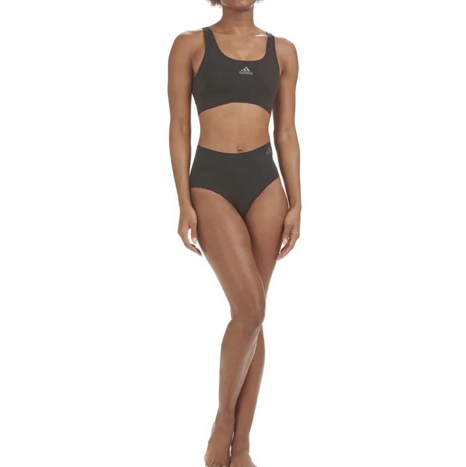 Sport Bh'S|Ondergoed < adidas Sports Underwear Seamless Scoop Lounge BH Dames - 000-zwart