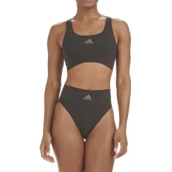Sport Bh'S|Ondergoed < adidas Sports Underwear Seamless Scoop Lounge BH Dames - 000-zwart