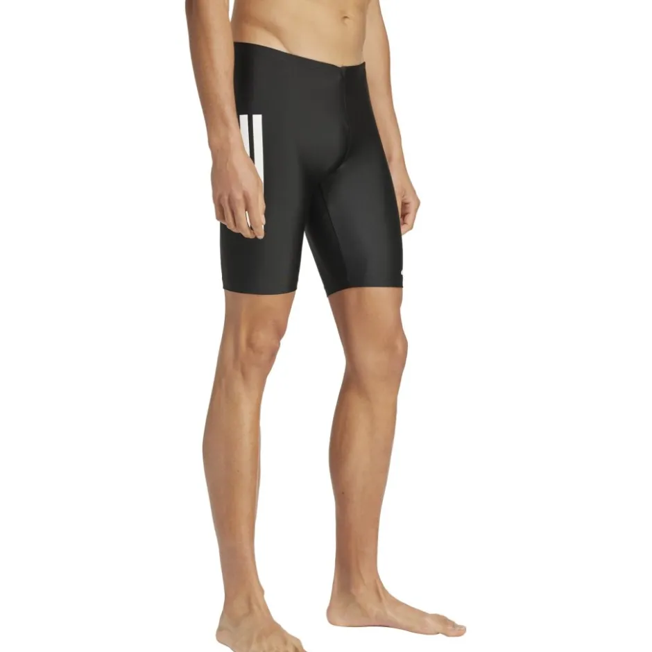 Zwembroeken & Bikini'S < adidas 3-Stripes Zwemjammer Heren - zwart/wit JN3