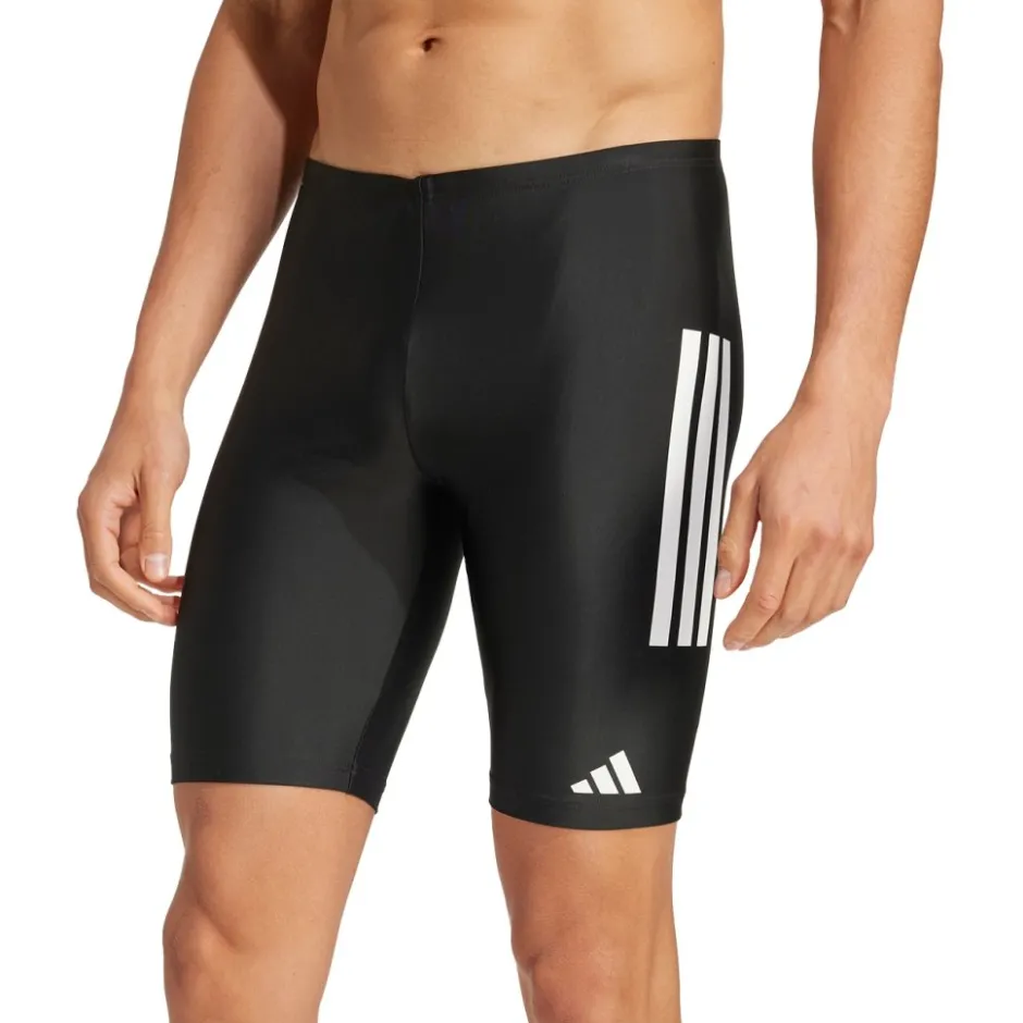 Zwembroeken & Bikini'S < adidas 3-Stripes Zwemjammer Heren - zwart/wit JN3