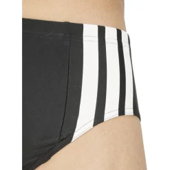 adidas 3-Stripes Zwemslip Heren - zwart/wit JN6539