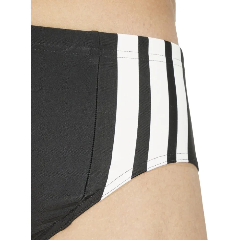 adidas 3-Stripes Zwemslip Heren - zwart/wit JN6539