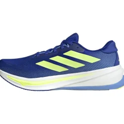 Hardloopschoenen Voor Op De Weg|Hardloopschoenen Heren < adidas Supernova Rise 2 Hardloopschoenen Heren - lucid blue/hi-res yellow/blue fusion JQ7704