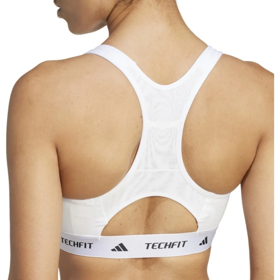 adidas Techfit met sterke ondersteuning Dames - wit JG3961
