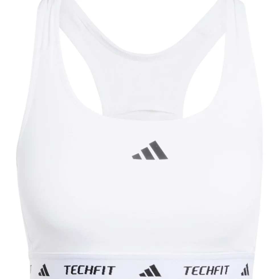 adidas Techfit met sterke ondersteuning Dames - wit JG3961