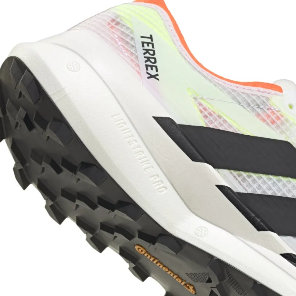 adidas TERREX Agravic Speed 2 Trailrunningschoenen Dames - cloud white/core black/semi impact orange JS3537