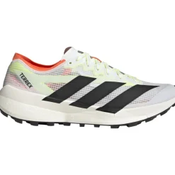 adidas TERREX Agravic Speed 2 Trailrunningschoenen Heren - cloud white/core black/semi impact orange JS3536