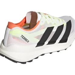 adidas TERREX Agravic Speed 2 Trailrunningschoenen Heren - cloud white/core black/semi impact orange JS3536