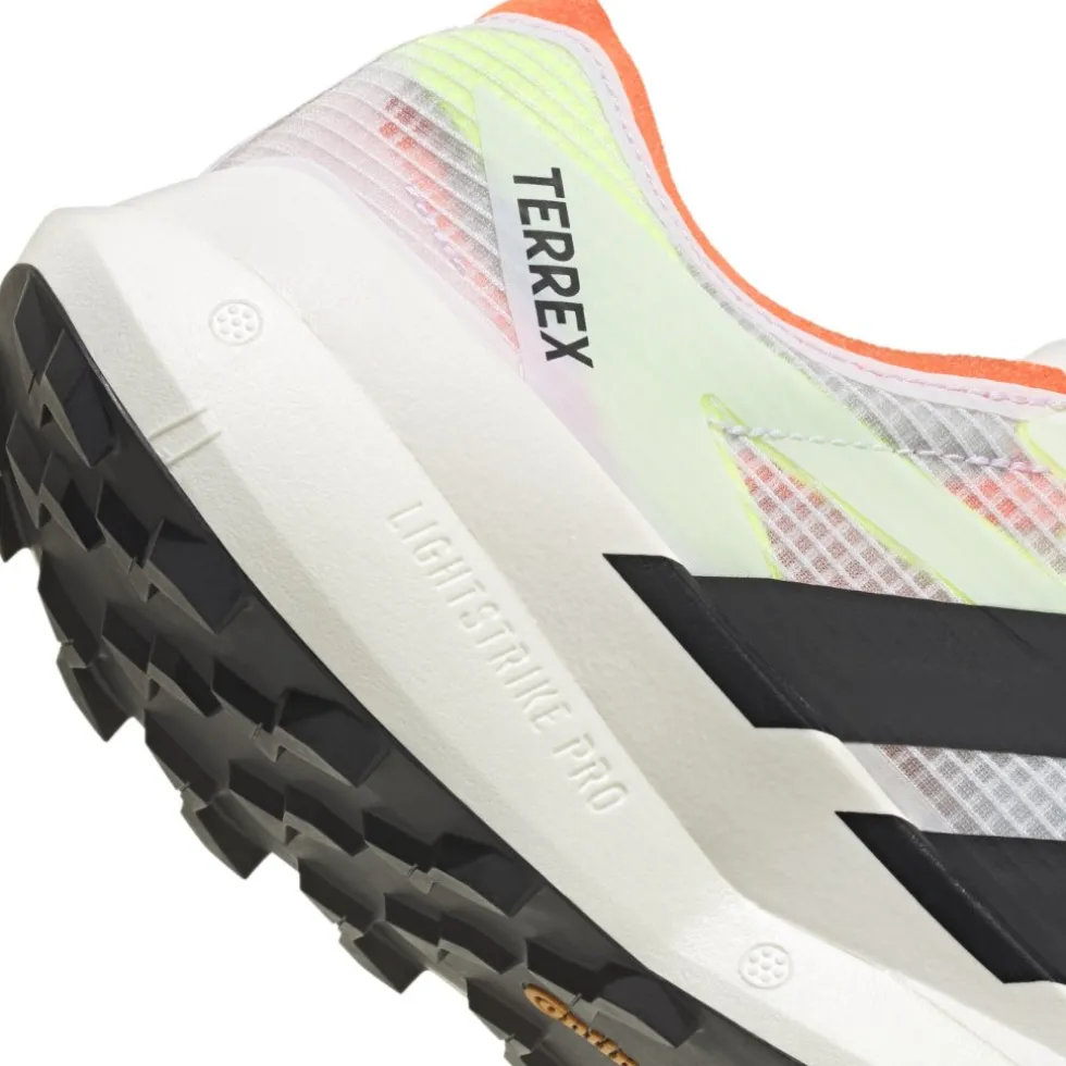 adidas TERREX Agravic Speed 2 Trailrunningschoenen Heren - cloud white/core black/semi impact orange JS3536