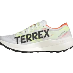adidas TERREX Agravic Speed 2 Trailrunningschoenen Heren - cloud white/core black/semi impact orange JS3536