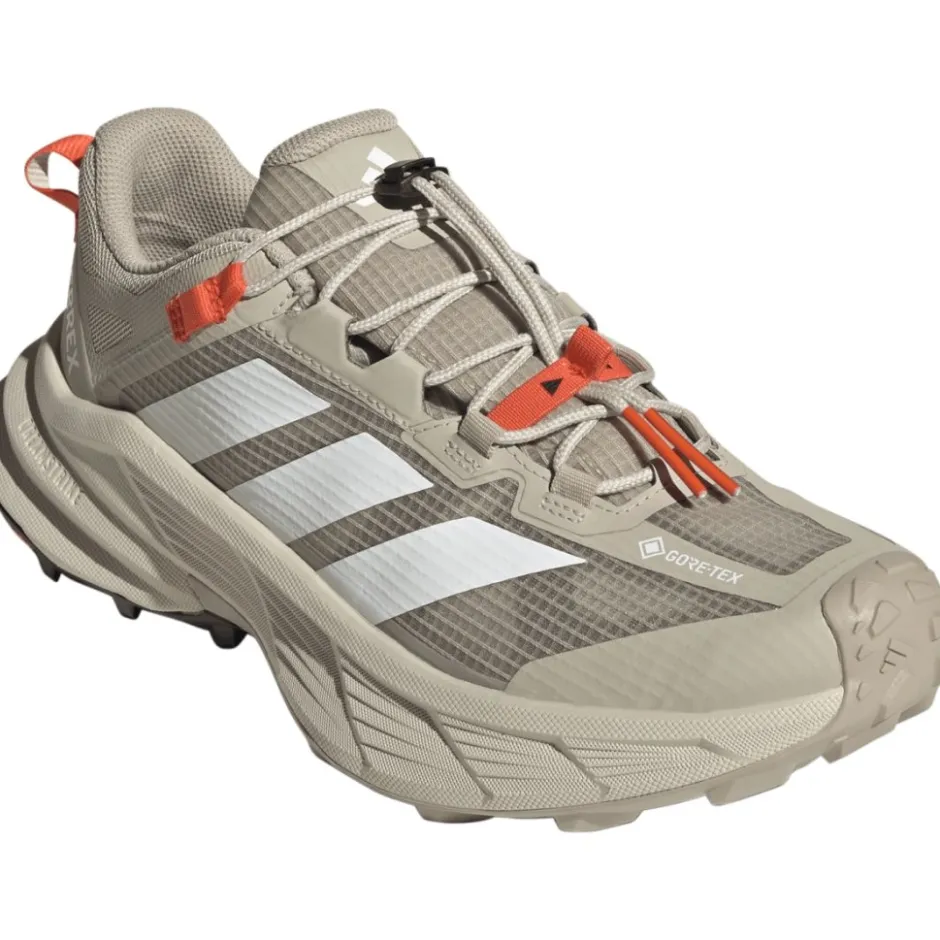 Wandelschoenen|Wandelschoenen < adidas TERREX Free Hiker SL Low GORE-TEX Wandelschoenen Heren - wonder beige/cloud white/wonder alumina KJ31