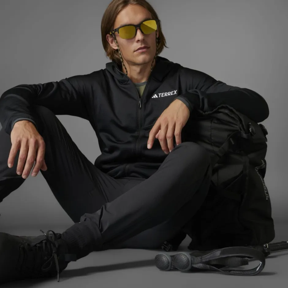 Jassen & Vesten < adidas TERREX Xperior CIAWAR ight Feeceja et capuchon Heren - back JE1346